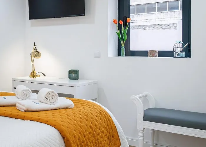 아파트 Hostwise - Modern Flat With A 사오마메데데인페스타